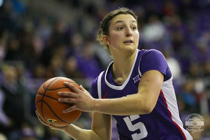 Una Jovanovic and the TCU women's basketball team will play North Texas in the opening round of the WBIT.